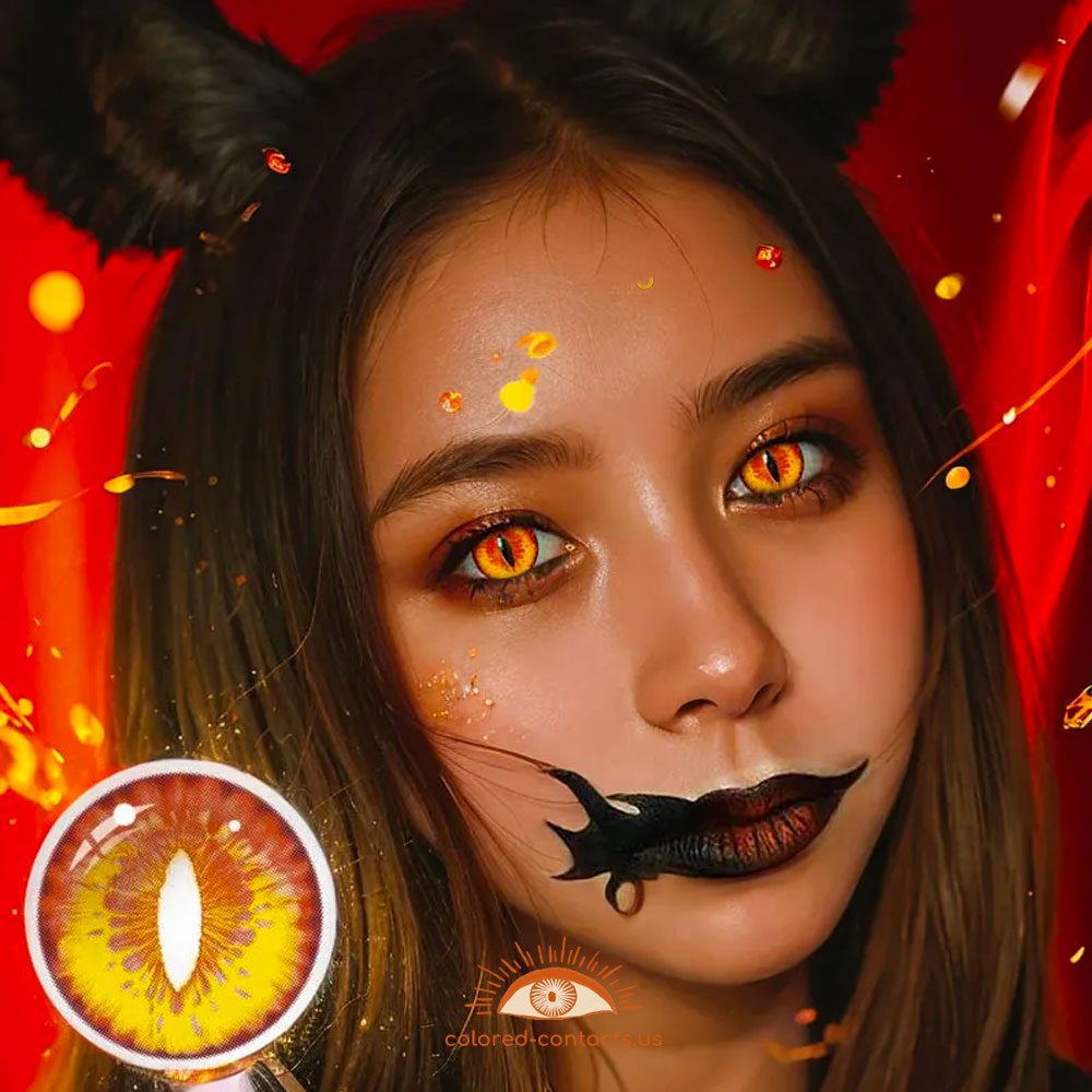 Genshin Impact Xiao Cosplay Contacts (2023 Blind Version) - thumbnail 2