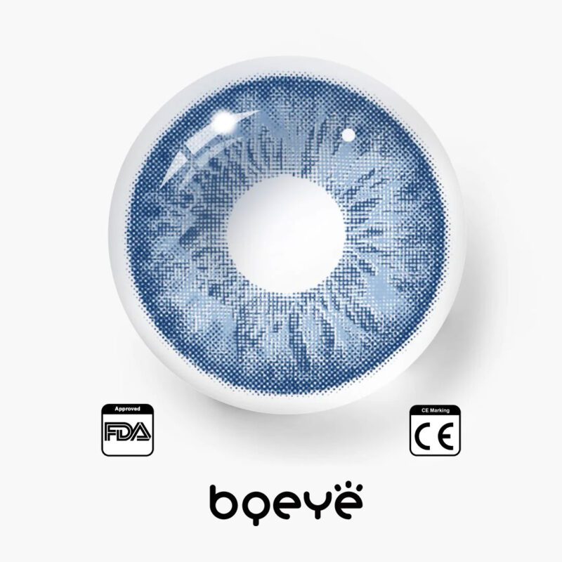Colored Contacts - Bqeye Cocktail Blue Margarita Colored Contact Lenses
