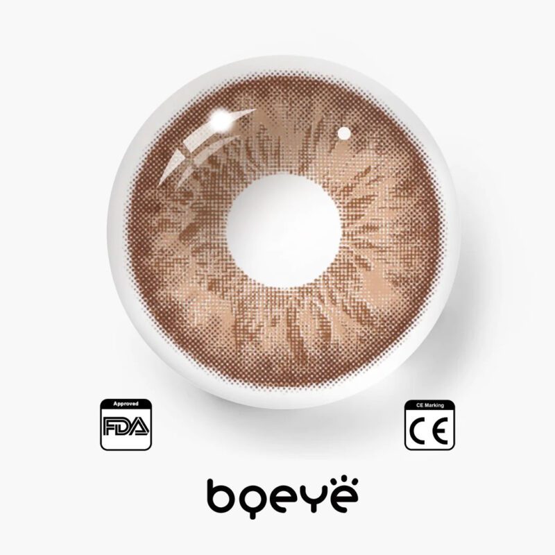 Bqeye Colored Contact Lenses - Bqeye Cocktail Chocolate Martini Colored Contact Lenses