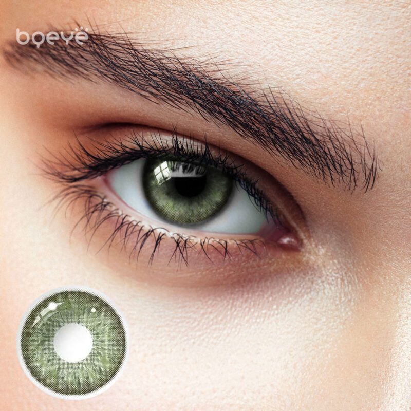 Colored Contacts - Bqeye Cocktail Green Hornet Colored Contact Lenses