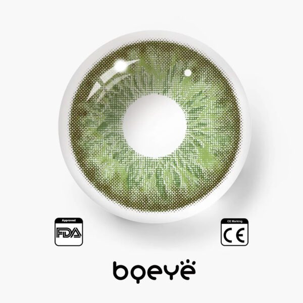 Colored Contacts - Bqeye Cocktail Green Hornet Colored Contact Lenses