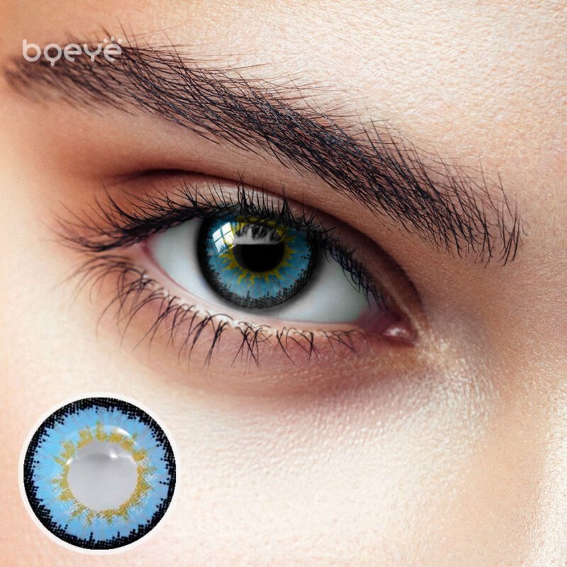 Colored Contacts - Bqeye Elf Blue Colored Contact Lenses
