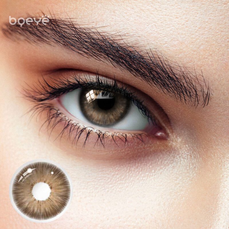 Bqeye Colored Contact Lenses - Bqeye Magnificent Sahara Brown Colored Contact Lenses