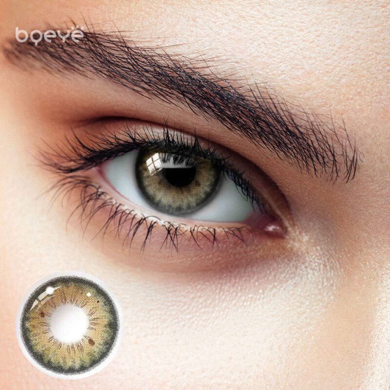 Colored Contacts - Bqeye Stunna Girl Khaki Colored Contact Lenses