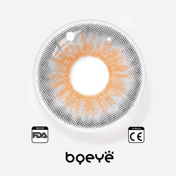 Colored Contacts - Bqeye Trinity Grey Colored Contact Lenses