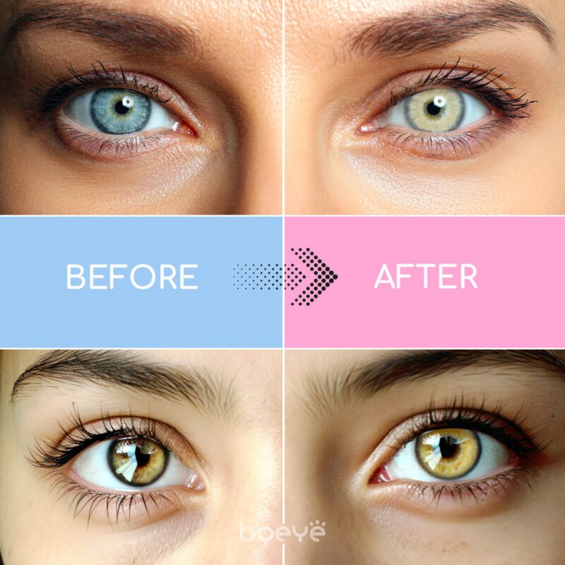 Colored Contacts - Bqeye Himalaya Brown Colored Contact Lenses