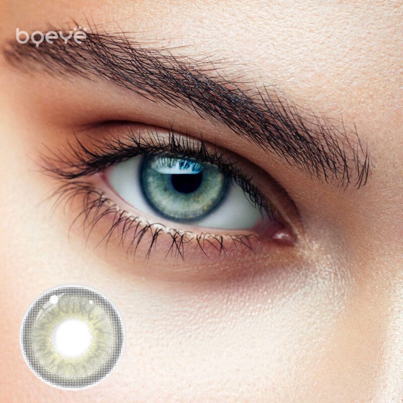 Colored Contacts - Bqeye Himalaya Grey Colored Contact Lenses