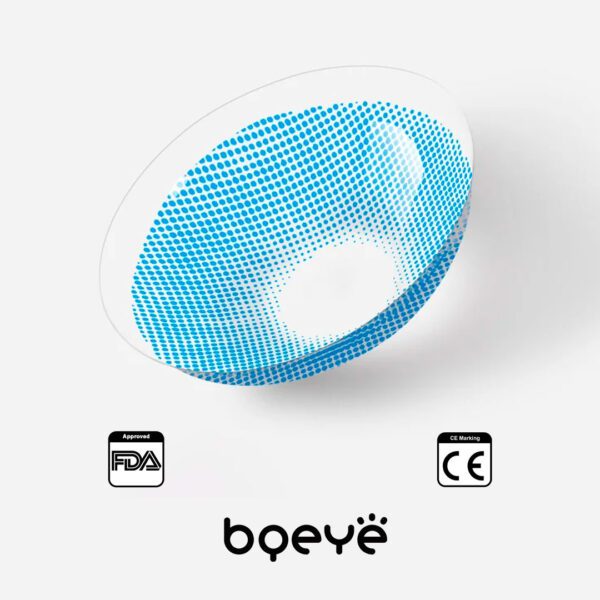 Colored Contacts - Bqeye Polar Lights Blue Colored Contact Lenses