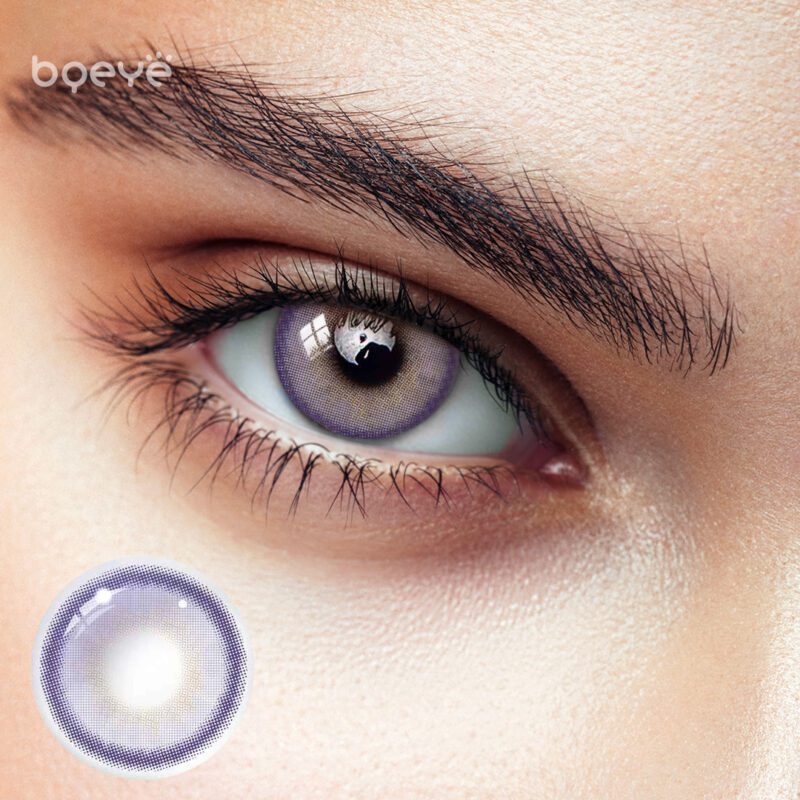 Colored Contacts - Maria Purple Contact Lenses