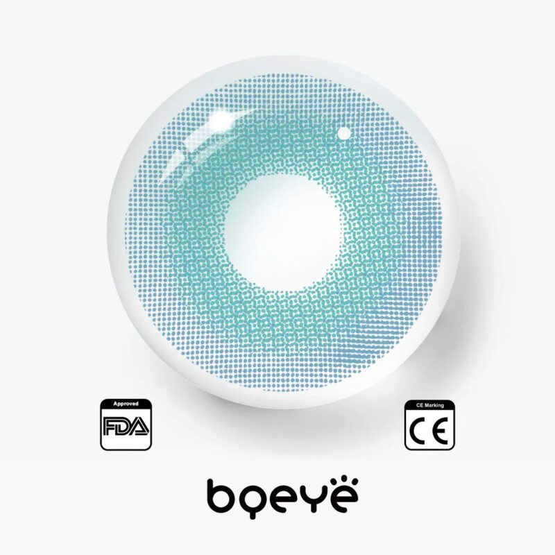 Bqeye Colored Contact Lenses - Pixie Blue Contact Lenses