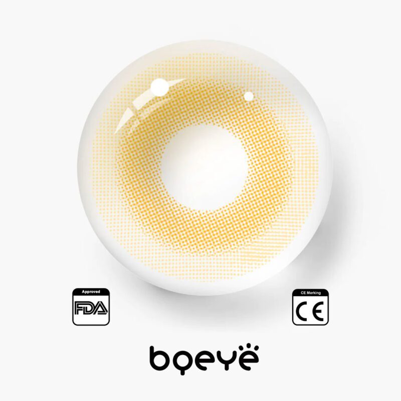 Bqeye Colored Contact Lenses - Pixie Brown Contact Lenses