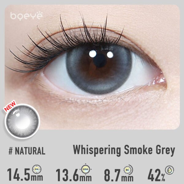 Whispering Smoke Grey Lentes de Contacto