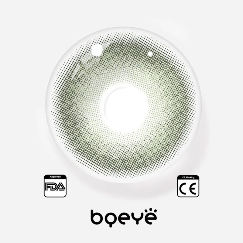 Bqeye Colored Contact Lenses - Lucent Green Colored Contacts
