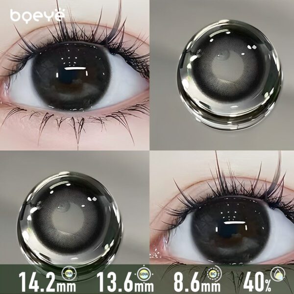 Alluring Black Contact Lenses