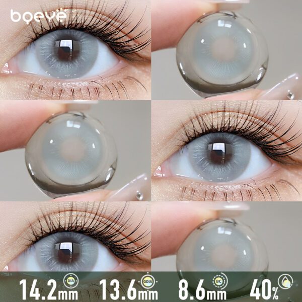 Arctic Frost Pearl Grey Contact Lenses