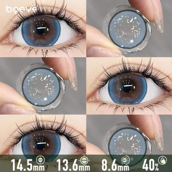 Lentes de contacto Atlantic Deep Blue