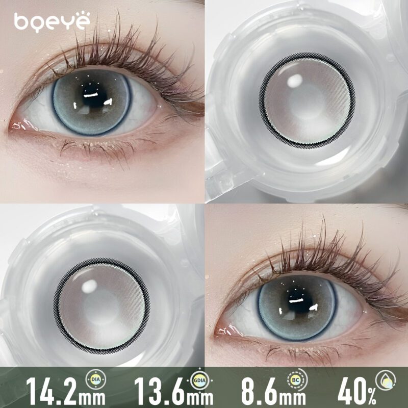 Camden Rose-Grey Contact Lenses