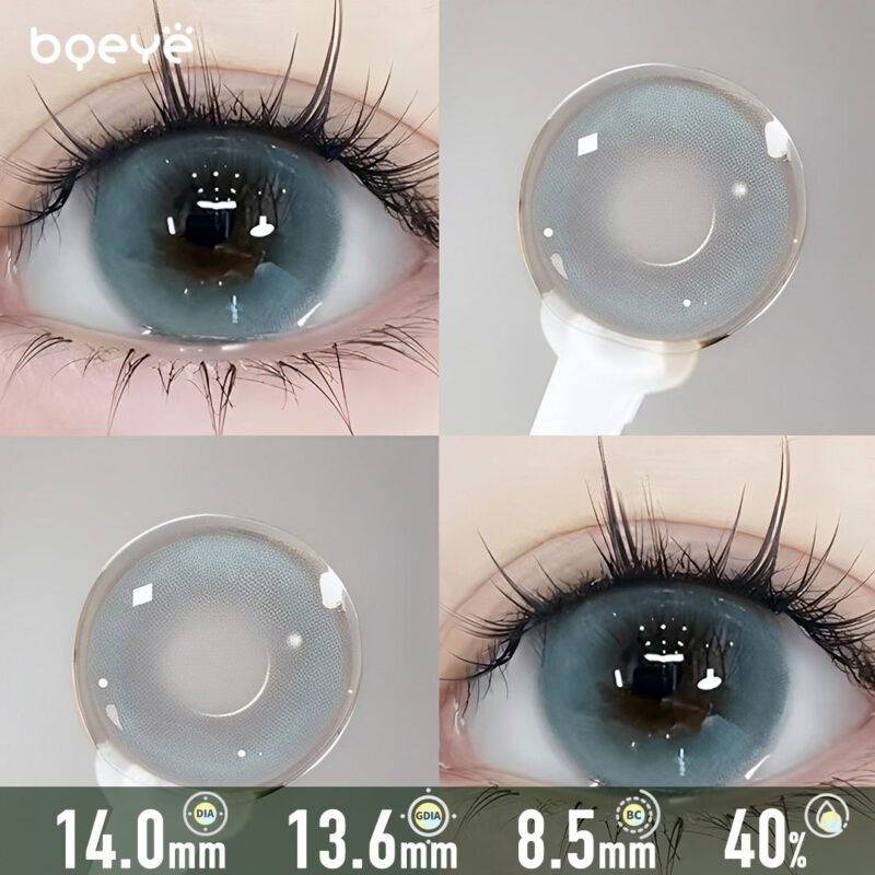 Crystal Frost Blue Contact Lenses