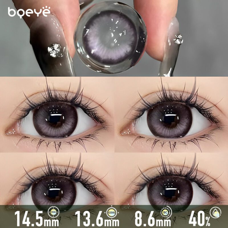 Cyberpunk Purple Contact Lenses