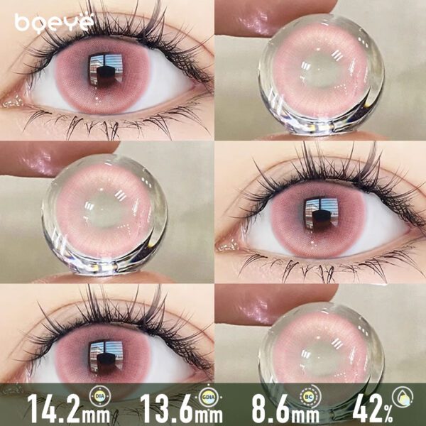 Enchanted Pink Champagne Contact Lenses