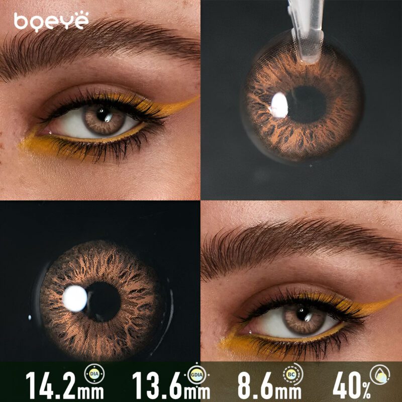 Flirting Brown Contact Lenses