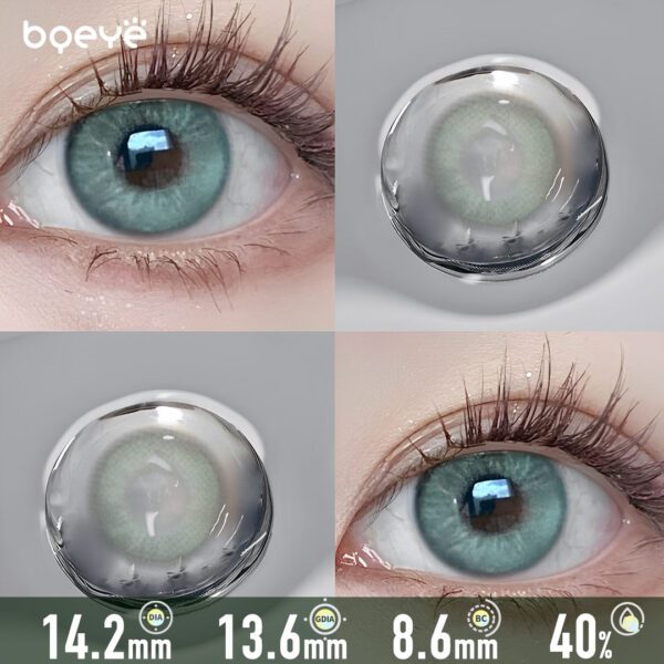 Light Matcha Green Contact Lenses