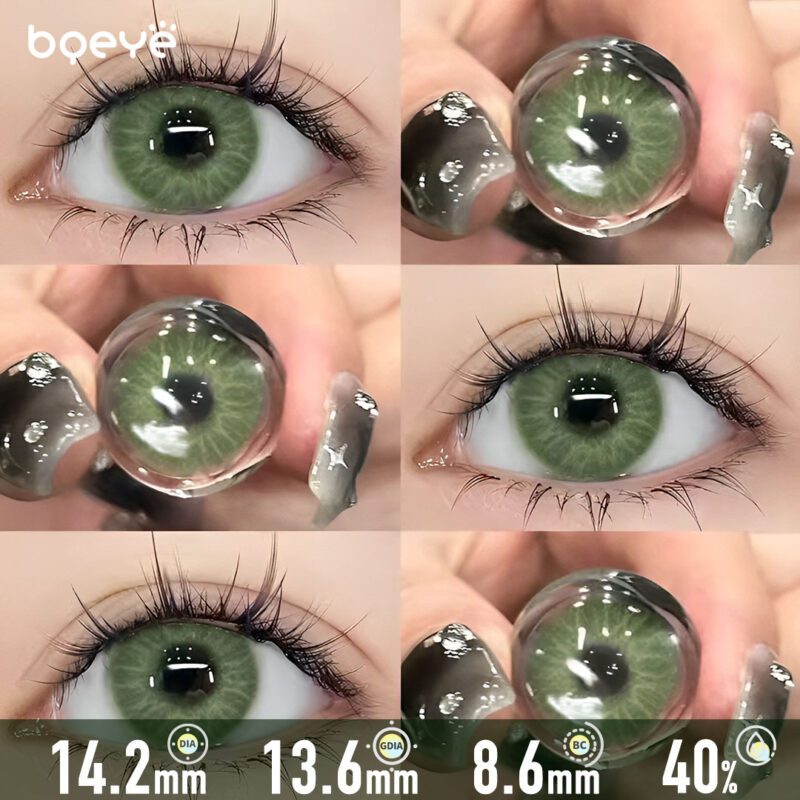 Medusa'S Power Green Contact Lenses