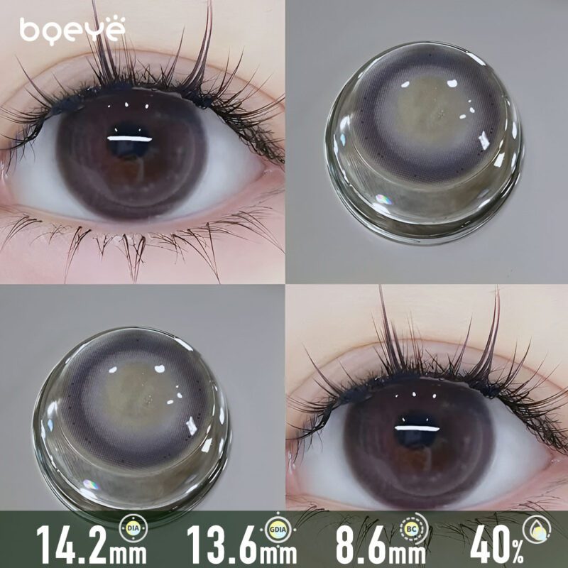 Moonlight Serenade Grape Purple Contact Lenses