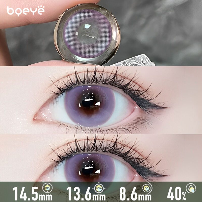 Mystic Stonehenge Violet Contact Lenses