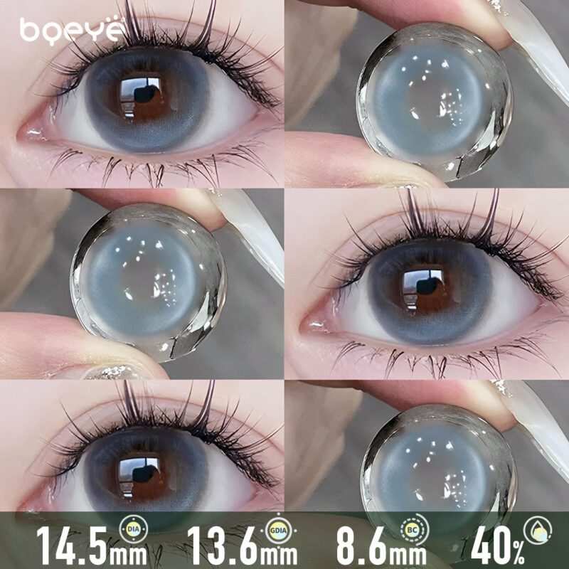 Norwegian Fjord Grey Blue Contact Lenses