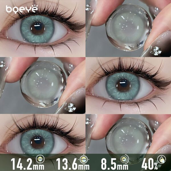 Pearl Mist Grey Contact Lenses