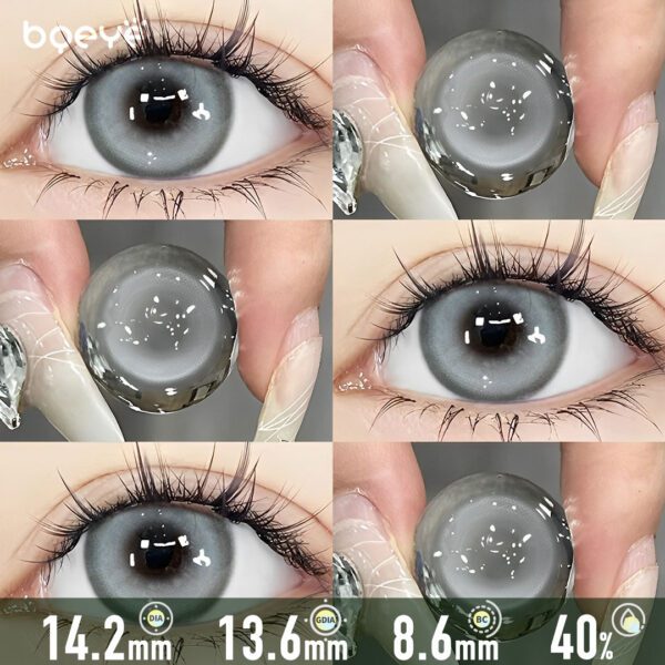 Platinum Pearl Grey Contact Lenses