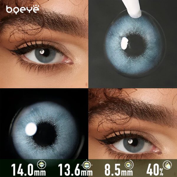 Rome Time Blue Contact Lenses