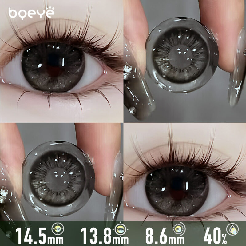 Stonehenge Amber Black Ray Contact Lenses