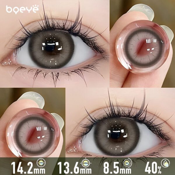 Tiramisu Velvet Brown Contact Lenses