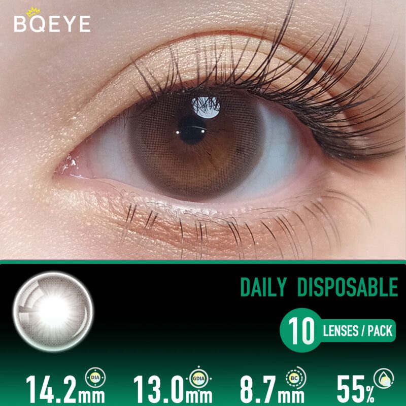 Crystal Grey-Brown Contact Lenses