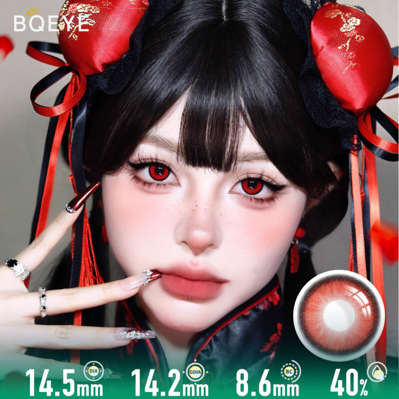 Magic Fairy Ruby Red Contact Lenses