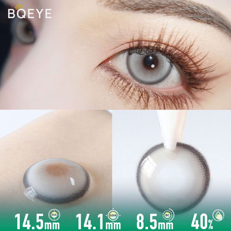 Mermaid Pearl Grey Contact Lenses (10 Pcs)