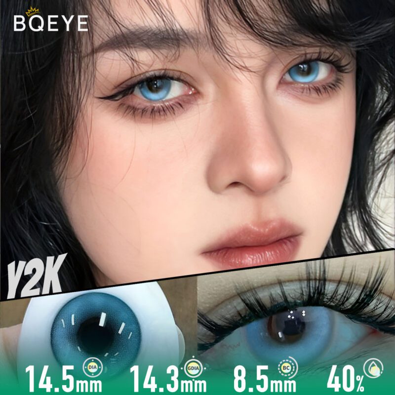 Ocean Breeze Blue Contact Lenses