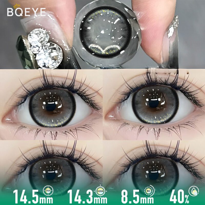 Stardust Mirage Grey Contact Lenses